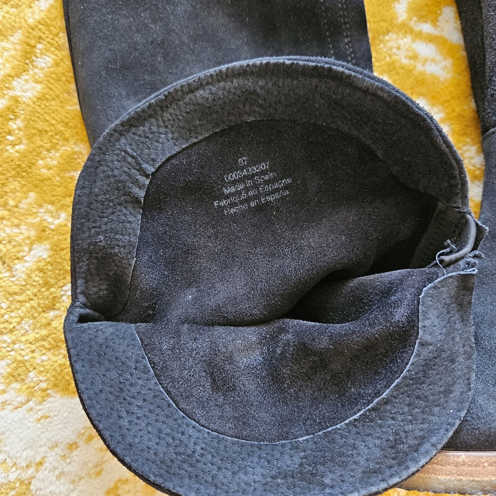 Free People Suede Slouch Boots - Picture 3 of 12